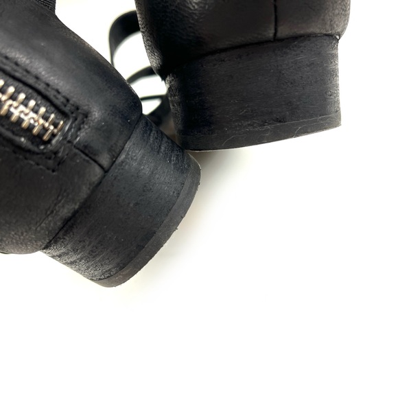 Eileen Fisher Eva Black Leather Strappy Sandals size 8.5 - Picture 7 of 8